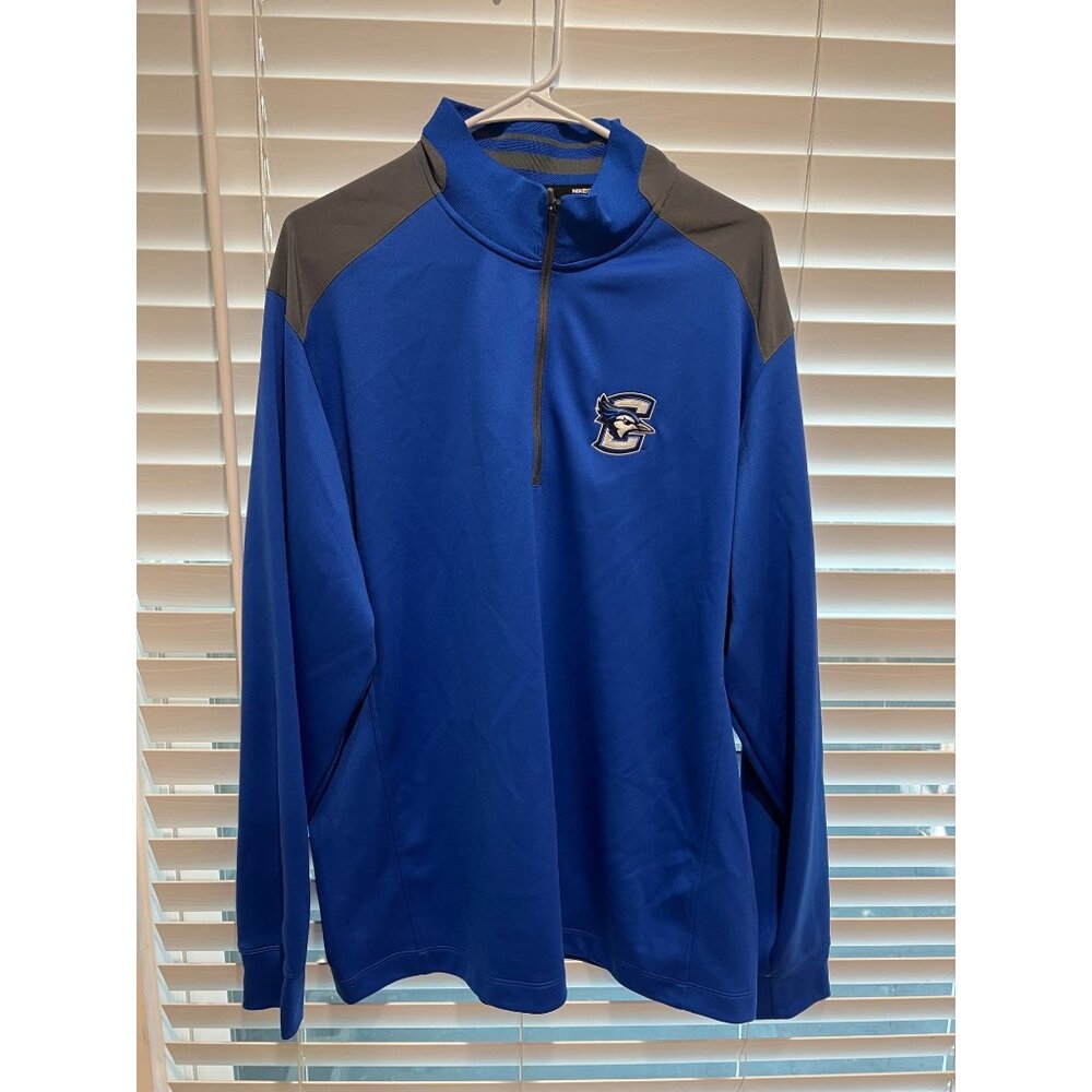 Nike Creighton‎ Bluejays 1/4 Zip Pullover  - Size XL
